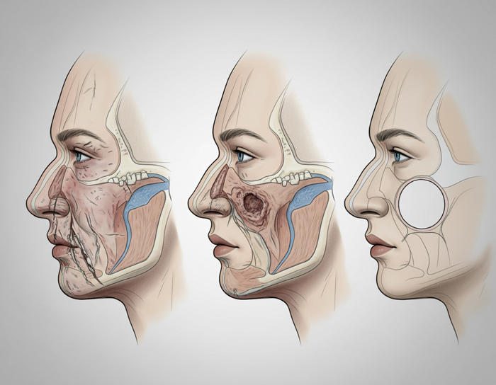 Rekonstruktion der Nase von doppelqualifizierten Facharzt Dr. Jurk
