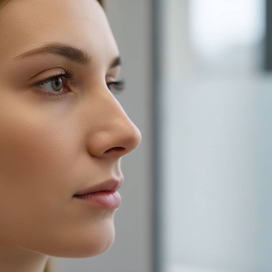 &Auml;sthetische Nasenkorrektur mit funktioneller Stabilit&auml;t